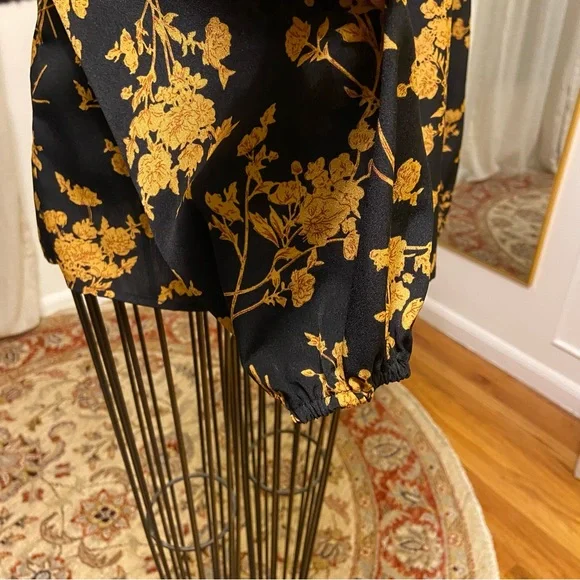 SHEIN | Frill Neck Floral Top - Picture 6 of 10